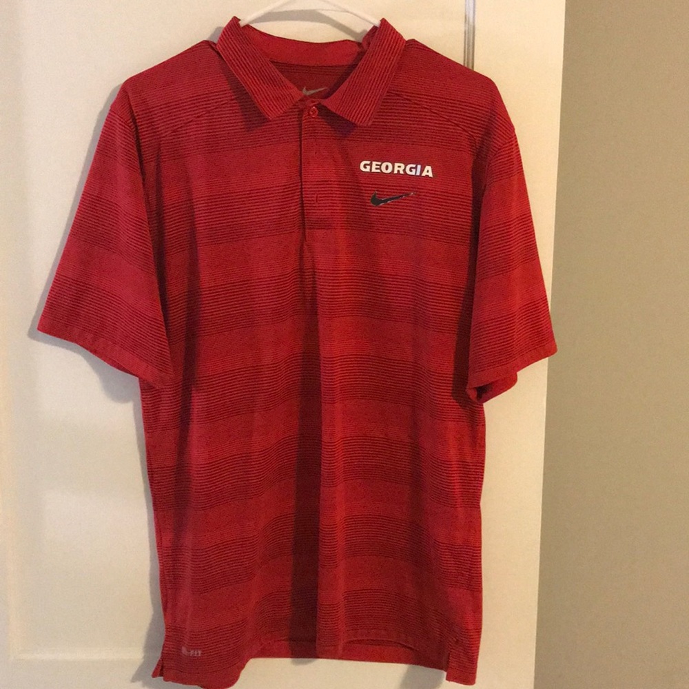UGA Nike Dry-Fit polo